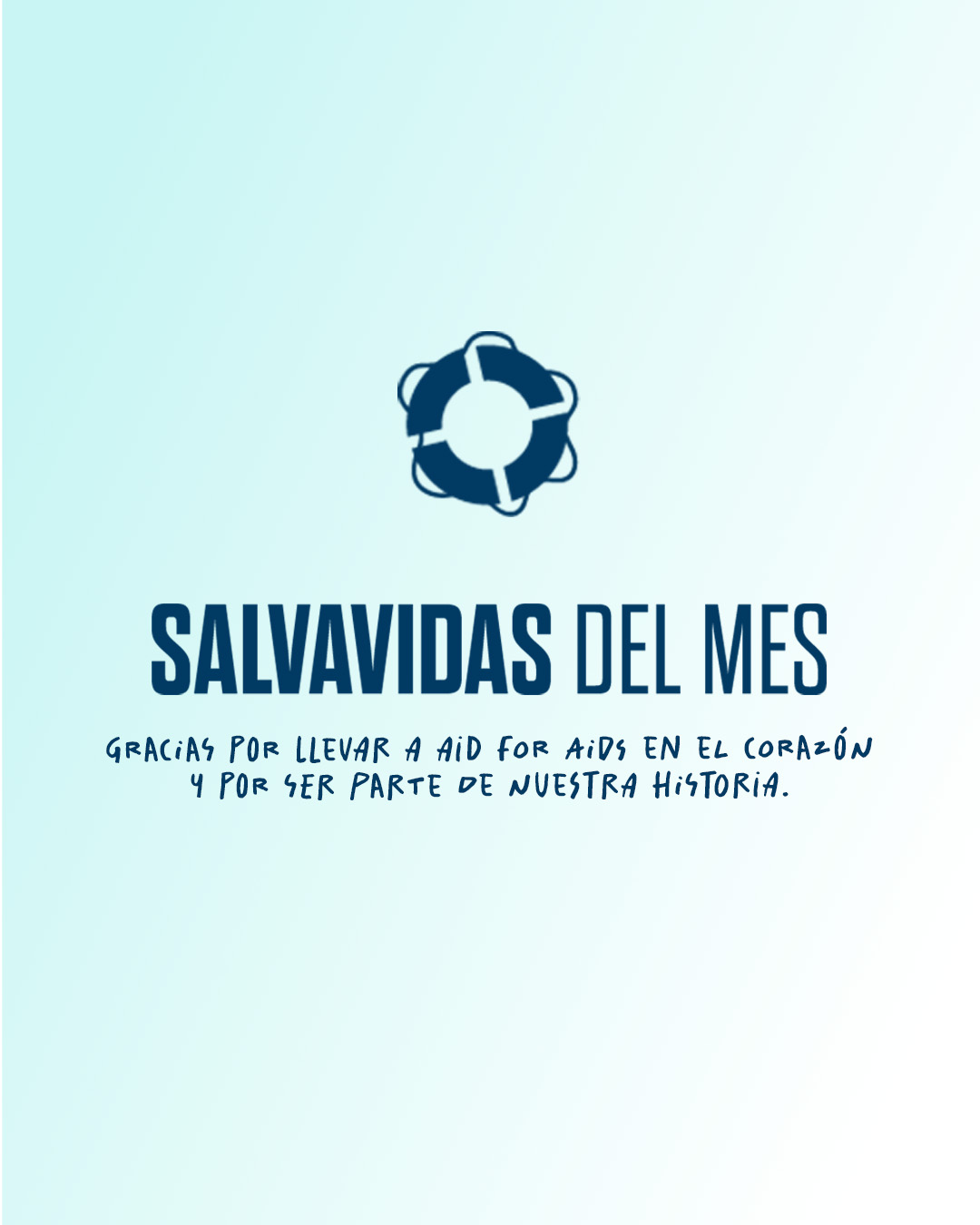 Reconocimiento Salvavidas del mes de agosto, pieza 6
