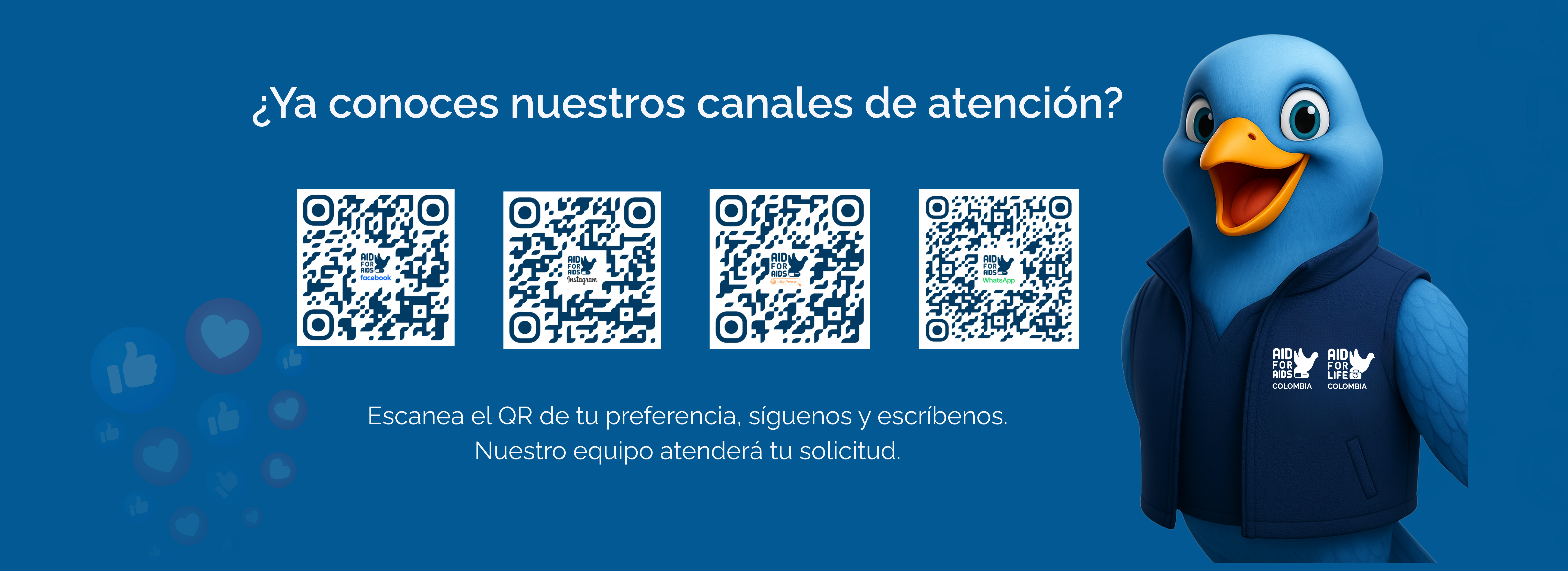 Banner principal AID FOR AIDS