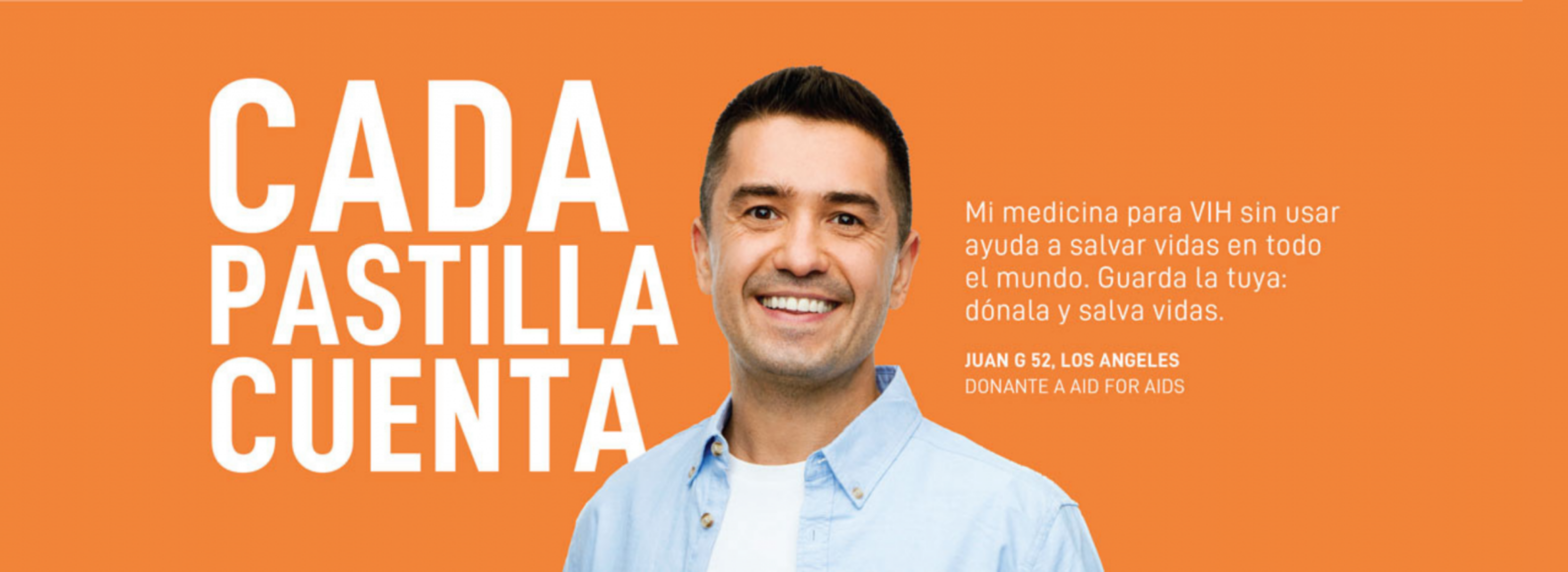 Banner secundario AID FOR AIDS